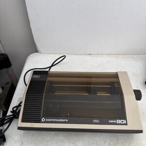 Commodore 64/128 MPS-801 Dot Matrix Printer